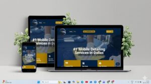 Read more about the article Detailing Shop Website Portfolio